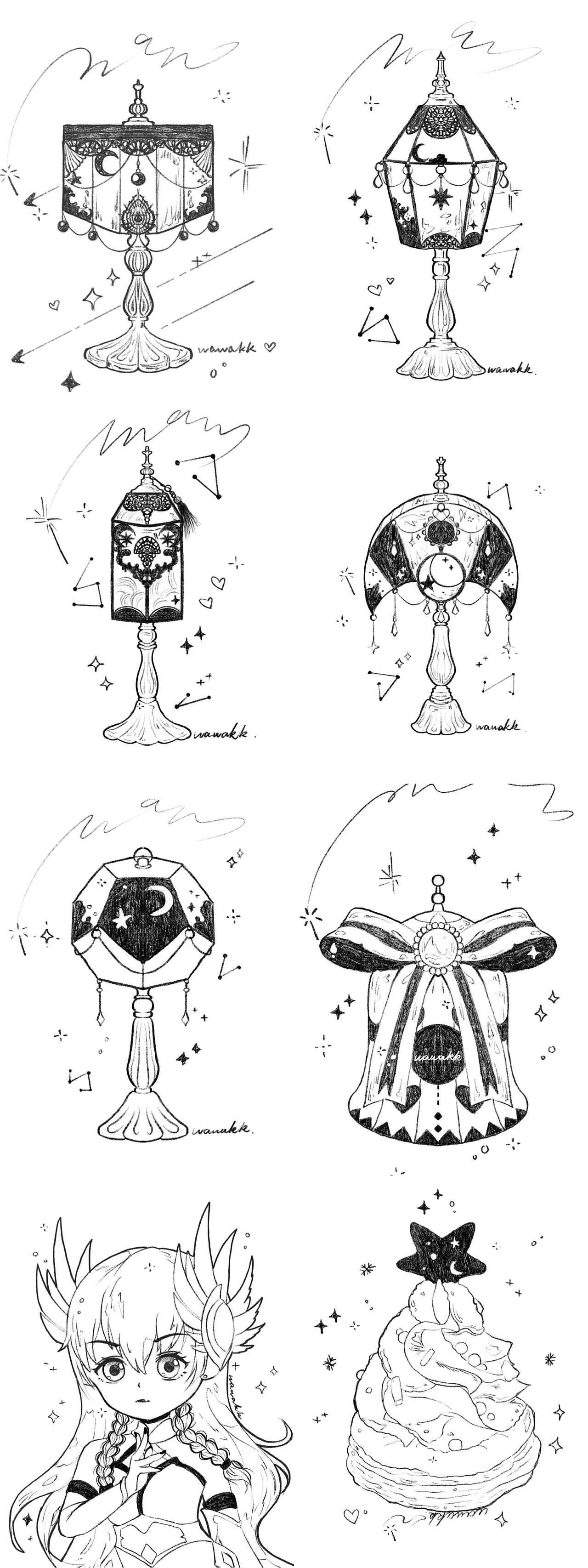 速写100张终于完成了