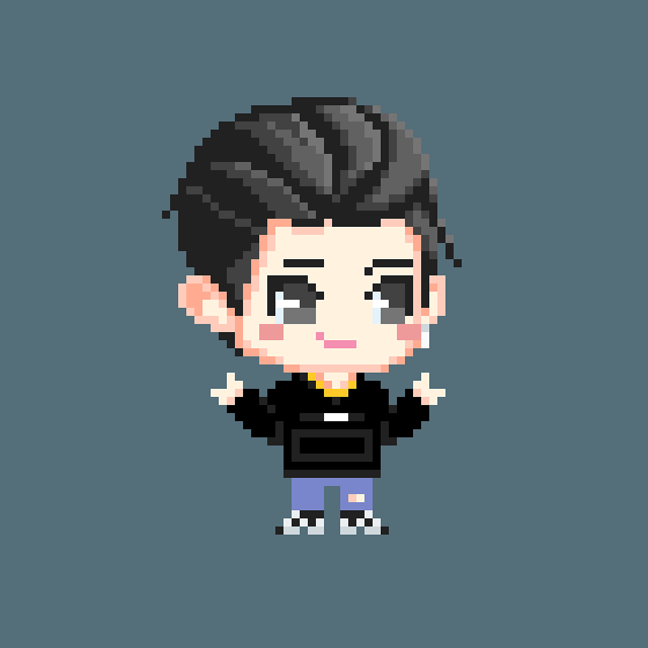 小鬼王琳凯WLK520角色像素画