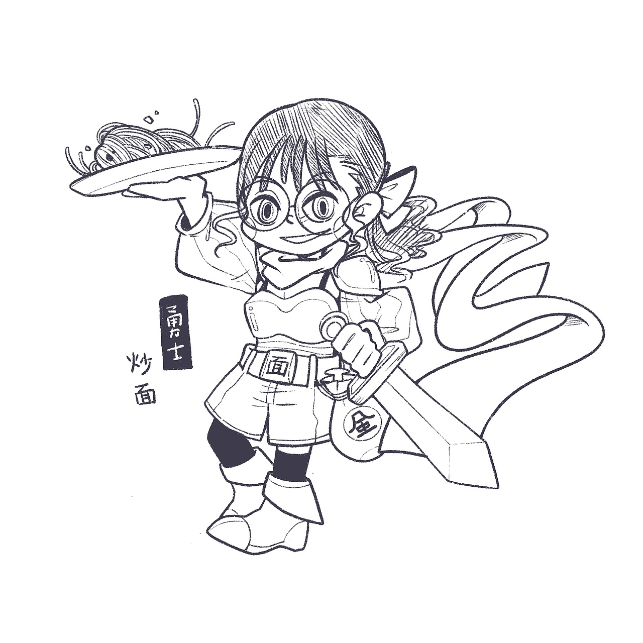 設(shè)定練習 | 一組RPG人物設(shè)定（一）（圖ZMTQ0MTIzNzg0） - 創(chuàng)作習作 - 站酷設(shè)計師蔥bee原創(chuàng)素材 - 站酷ZCOOL