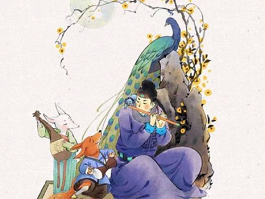 最近的古风插图