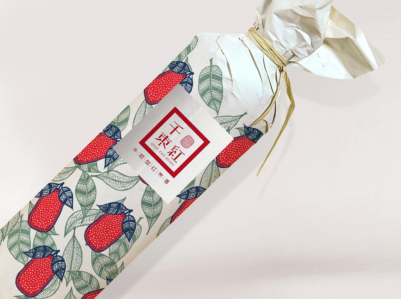 红枣酒包装设计