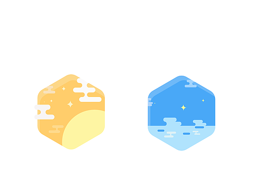 填充类图标和插画