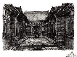 建筑手绘