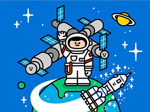 中国航天IP形象——太空创想
