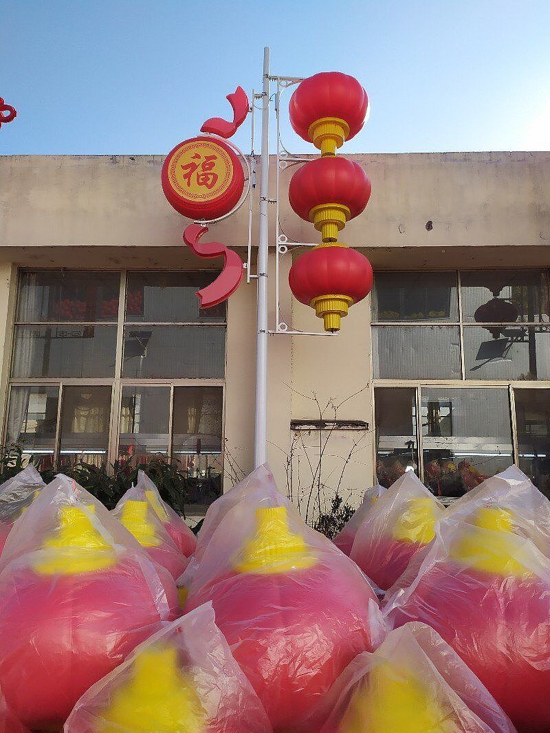 led灯笼路灯装饰-路灯装饰灯笼-世博光电