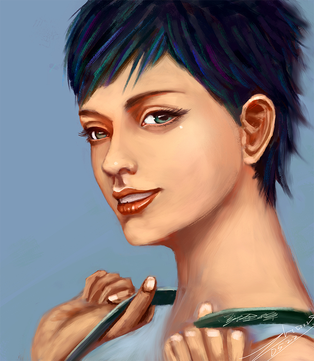 【绘画日常】人像练习（图ZMjEzNzI5NzUy） - 艺术插画 - 站酷设计师張金輝原创素材 - 站酷ZCOOL