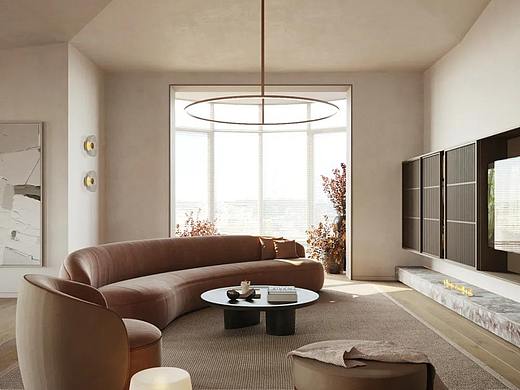 公寓设计丨独居者的狂欢，简约高级的轻奢一居室