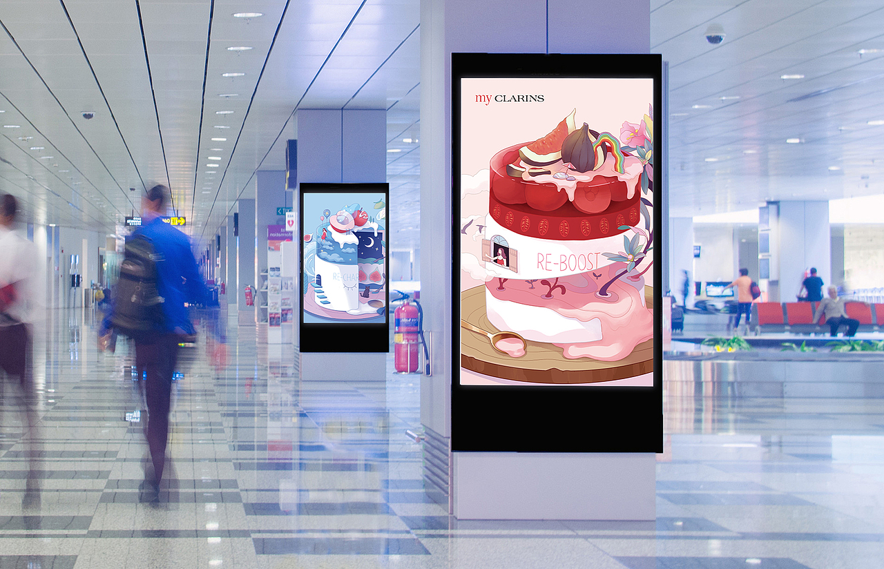 #my CLARINS 寻找天然好食肌# 甜蜜蛋糕