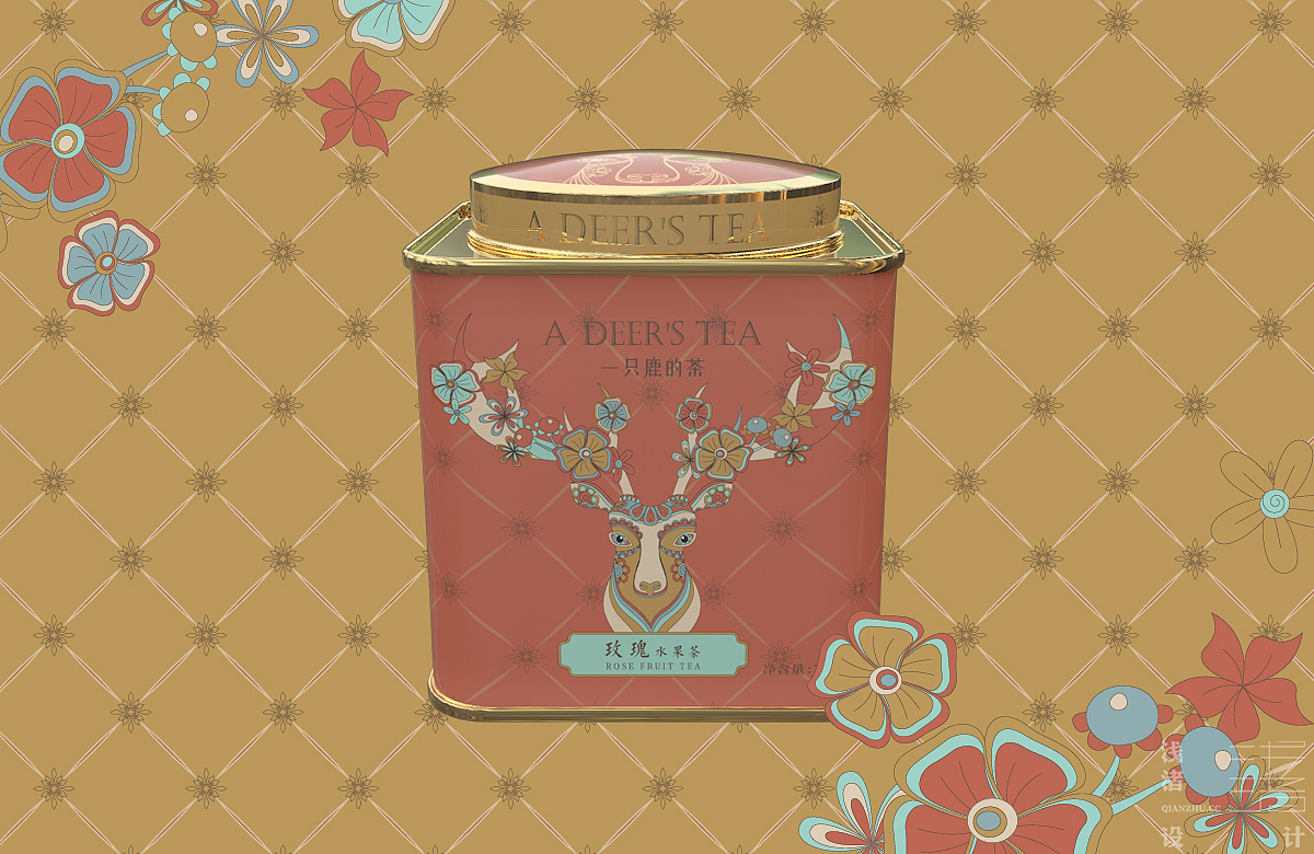 哈尔滨包装设计/一只鹿的茶/A DEER'S TEA