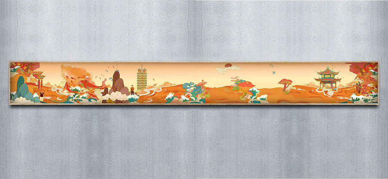 火盆景麻辣鱼-鱼火锅品牌VI