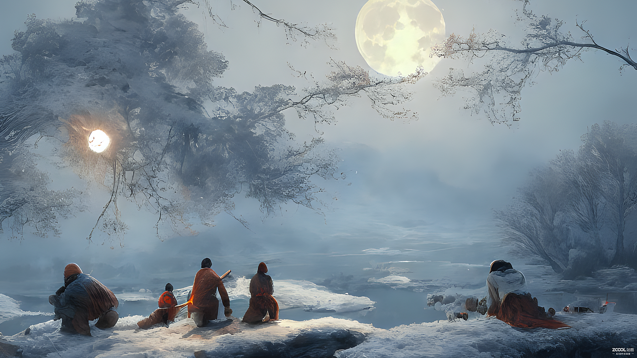 月落乌啼霜满天,江枫渔火对愁眠.