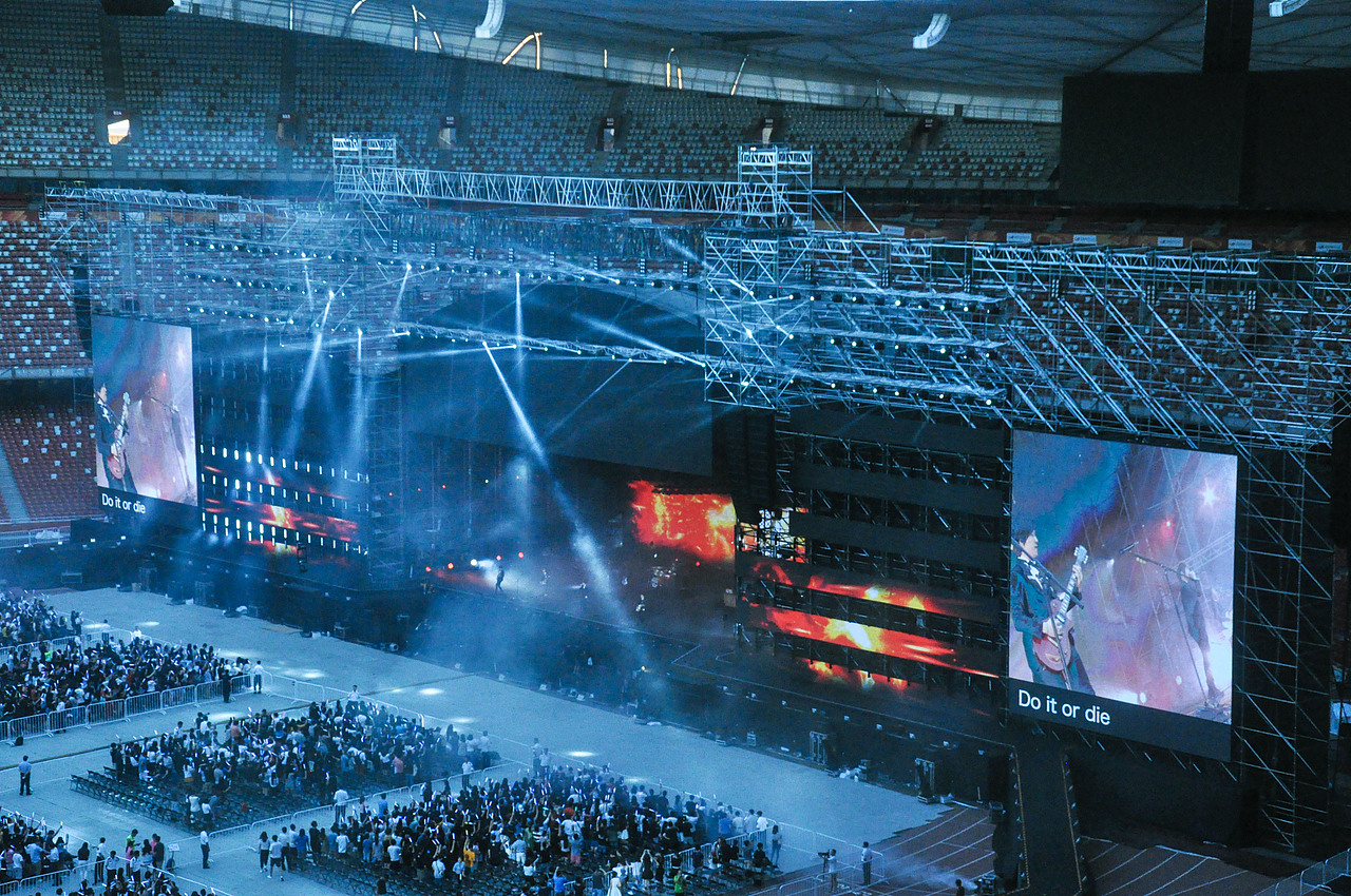 行摄记录五月天鸟巢演唱会