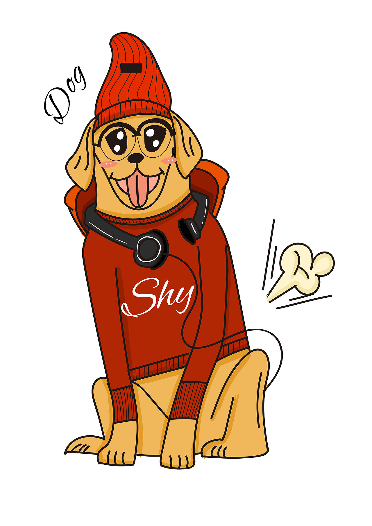 手绘蓝骑士lan板绘十二生肖创作时间2021/03/23添加表情儿童科普绘本