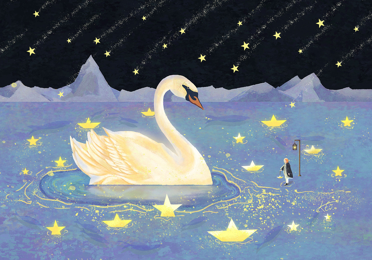 冒险小王子系列-天鹅