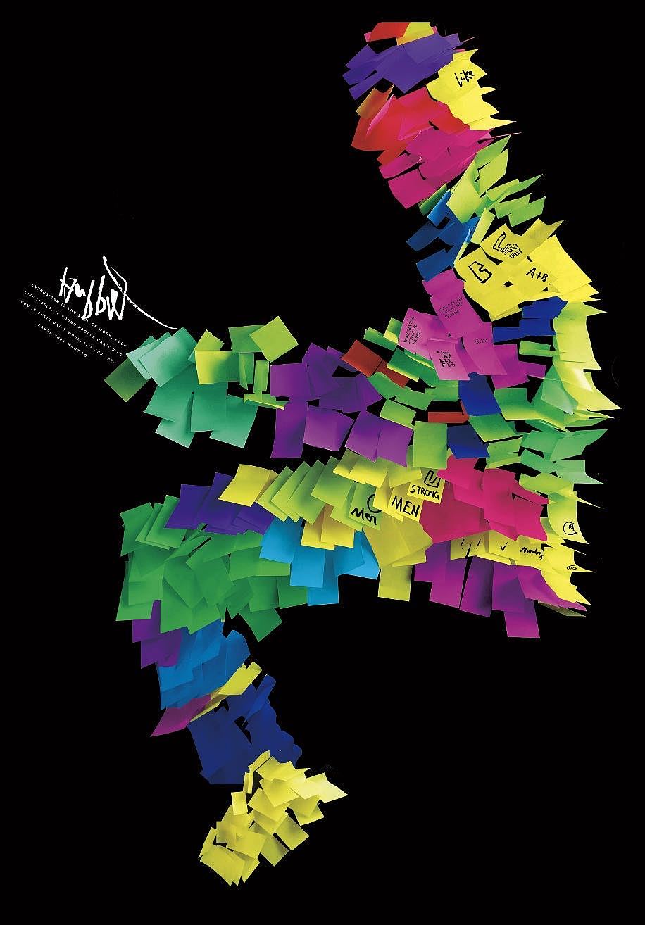 未来大师班学员的实验性海报,一起欣赏!