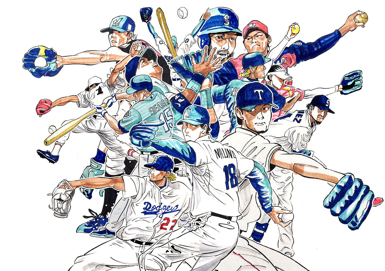 棒球系列（图ZNjA1NDA2MDA=） - 概念设定 - 站酷设计师叶枫小一原创素材 - 站酷ZCOOL