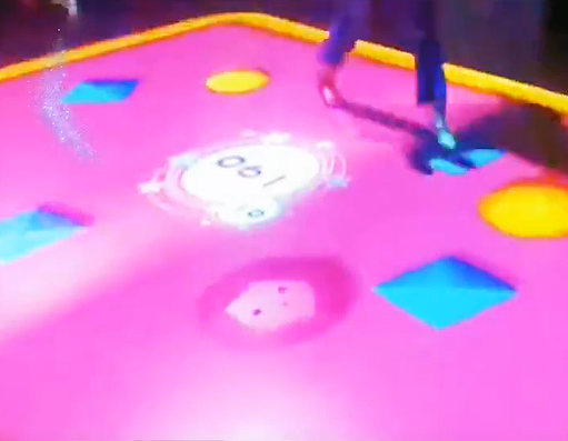 地面雷达互动游戏,超好玩