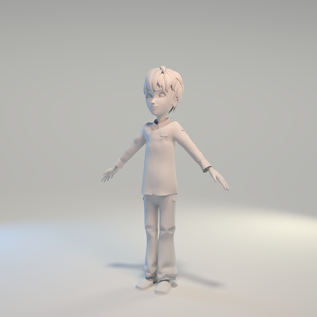 卡通角色 三维人物 3D建模 片头动画 视频制作 maya