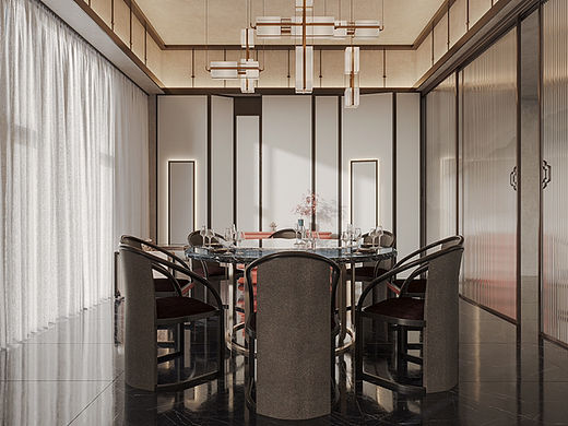 新中式轻奢包厢