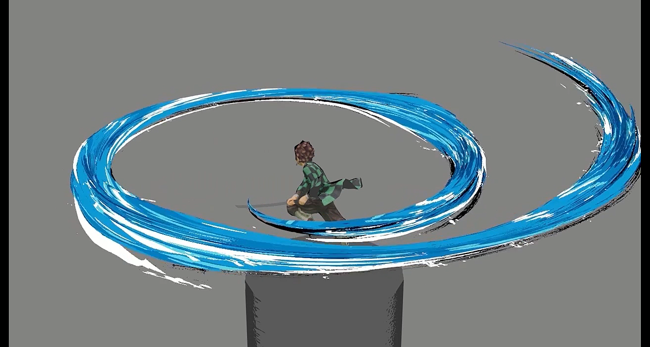 碳治郎水之呼吸特效