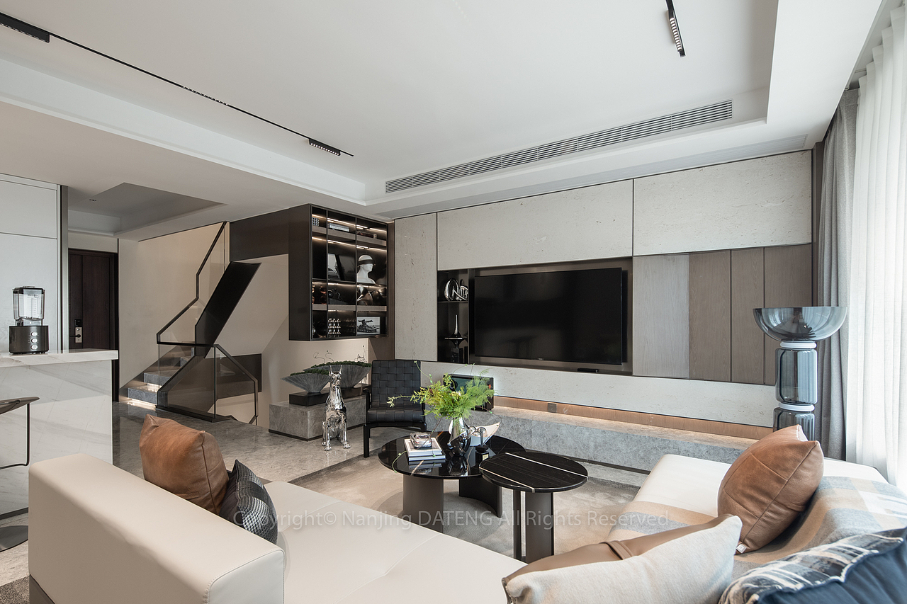 烟台龙湖别墅140下叠/样板房空间拍摄/重庆诺瑞设计