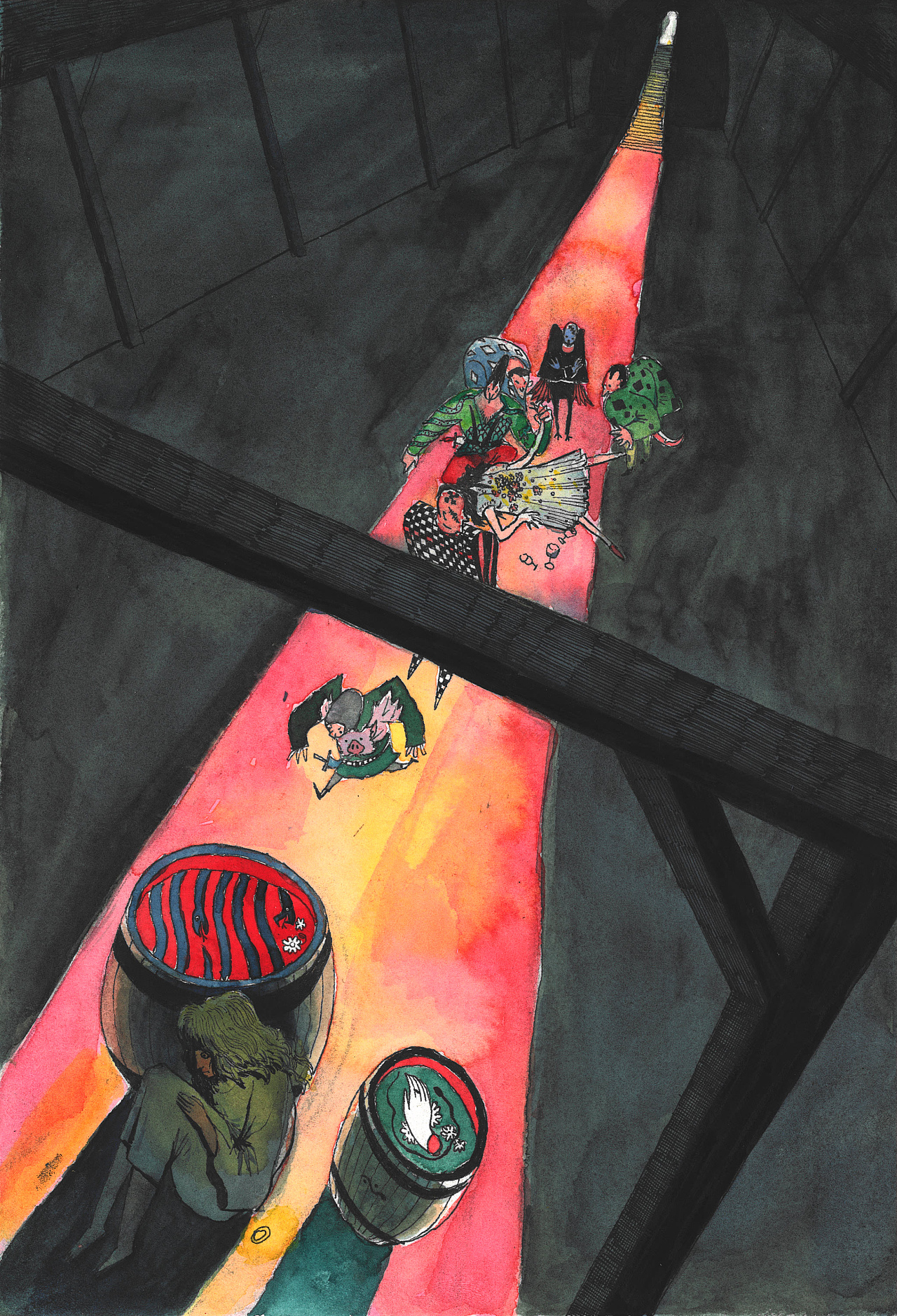 格林童话插图|插画|儿童插画|阿弛画插图 - 原创作品 - 站酷 (zcool)