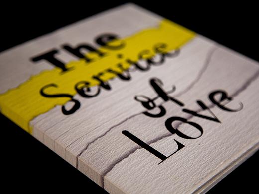 概念书籍设计--The Service of Love