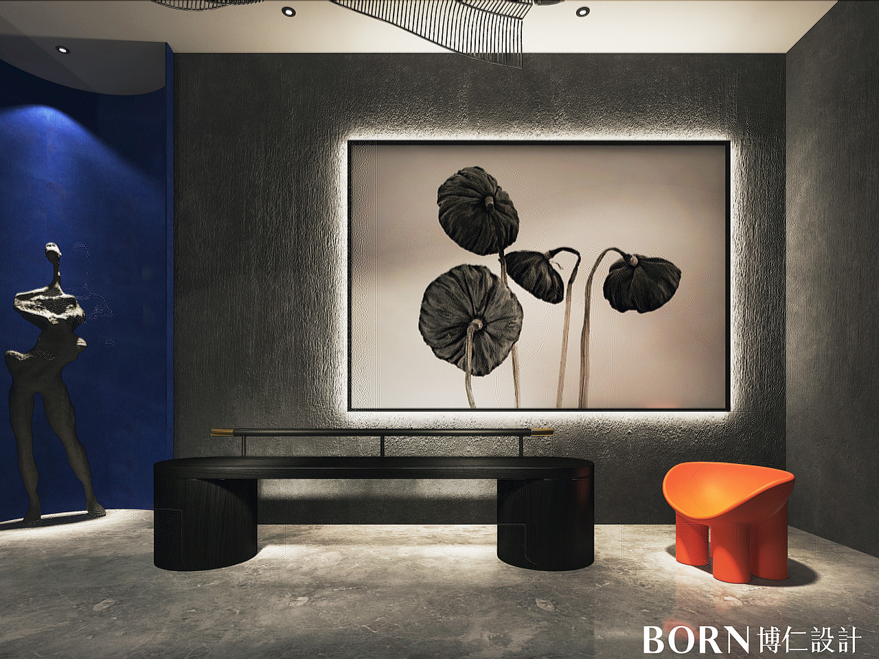 广西“羽”餐厅设计案例（图ZMTg4ODM2NTM2） - 家装设计 - 站酷设计师上海博仁空间设计原创素材 - 站酷ZCOOL