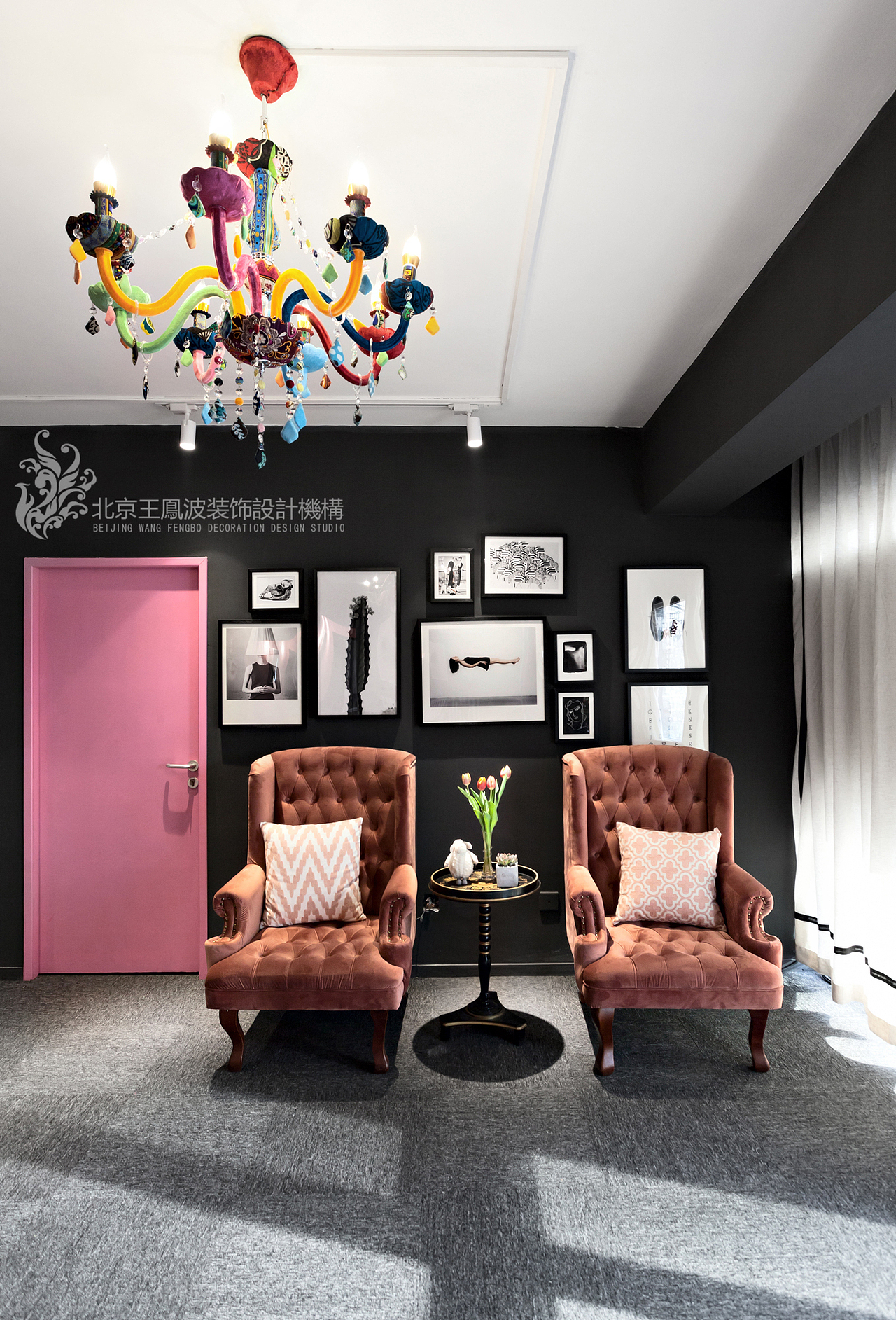 美甲店装修设计公司，王凤波装饰（图ZMTM0NjcwMjg4） - 家装设计 - 站酷设计师别墅设计公司原创素材 - 站酷ZCOOL