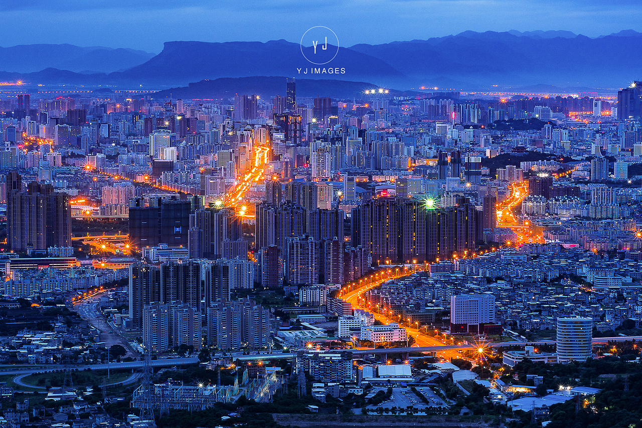 福州夜景（图ZMTMxNDU2NjA4） - 风光摄影 - 站酷设计师摄影师陈荣杰原创素材 - 站酷ZCOOL
