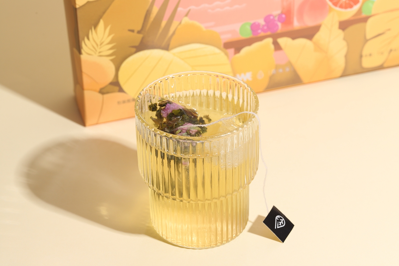 因味茶冷泡茶叶拍照饮料拍摄上海美食摄影