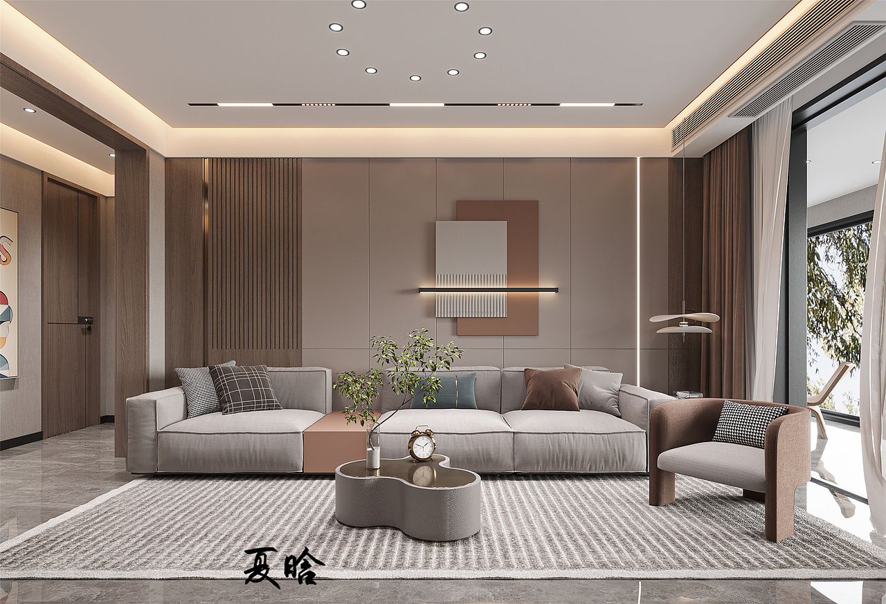 现代轻奢风,干净又高级的装修