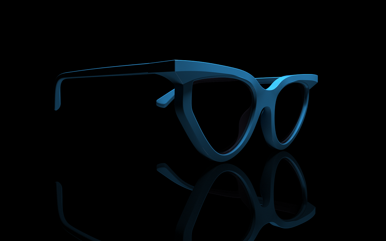 走秀型时尚太阳镜