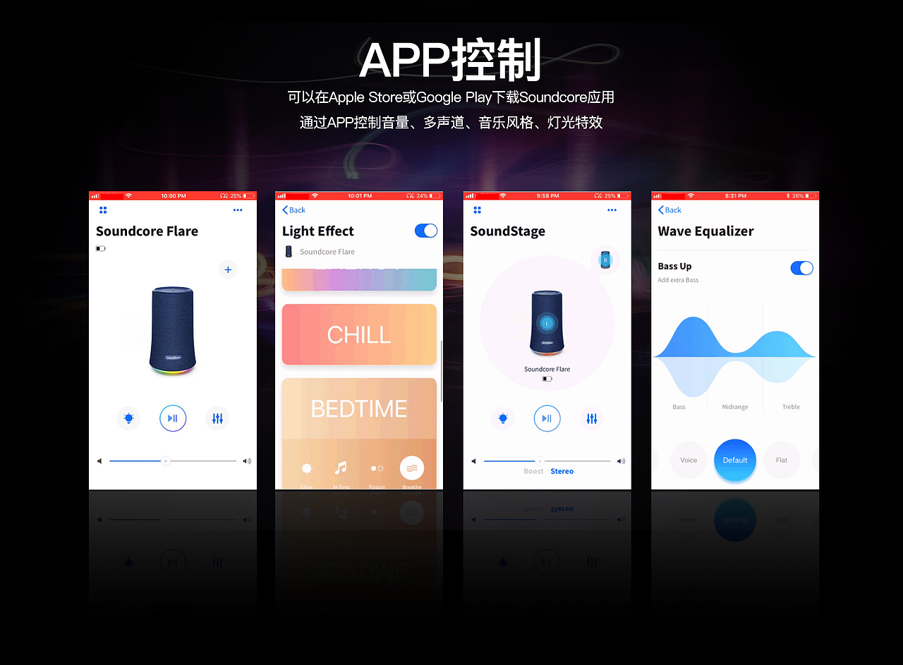 Flare+|一款好“玩”的蓝牙音响（图ZMTMzOTkzNTQw） - 企业官网 - 站酷设计师ANKER创新原创素材 - 站酷ZCOOL