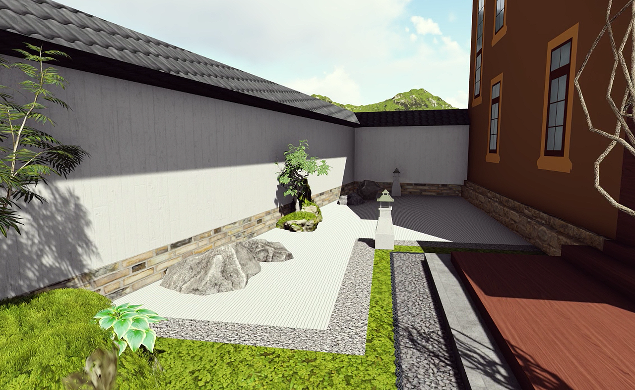 上一份的日式景观（改（图ZNDMxMTI3MDQ=） - 景观设计 - 站酷设计师画941原创素材 - 站酷ZCOOL