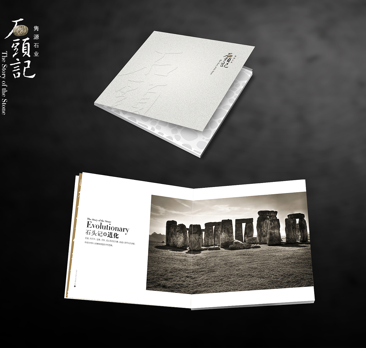 石头记——隽源石业品牌形象画册（图ZMTMwMDI3ODc2） - 书籍/画册 - 站酷设计师PROSPECT莫奈原创素材 - 站酷ZCOOL