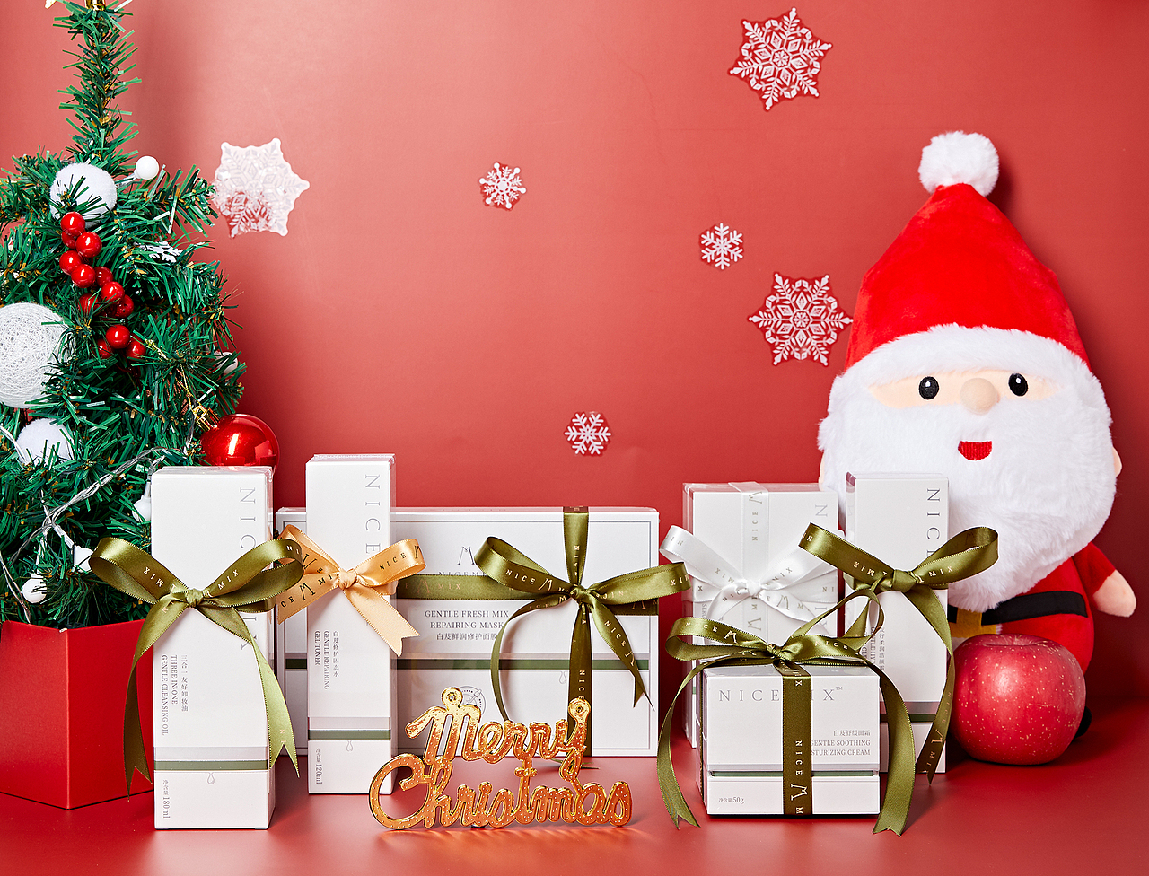 「美妆拍摄&节日的问候」