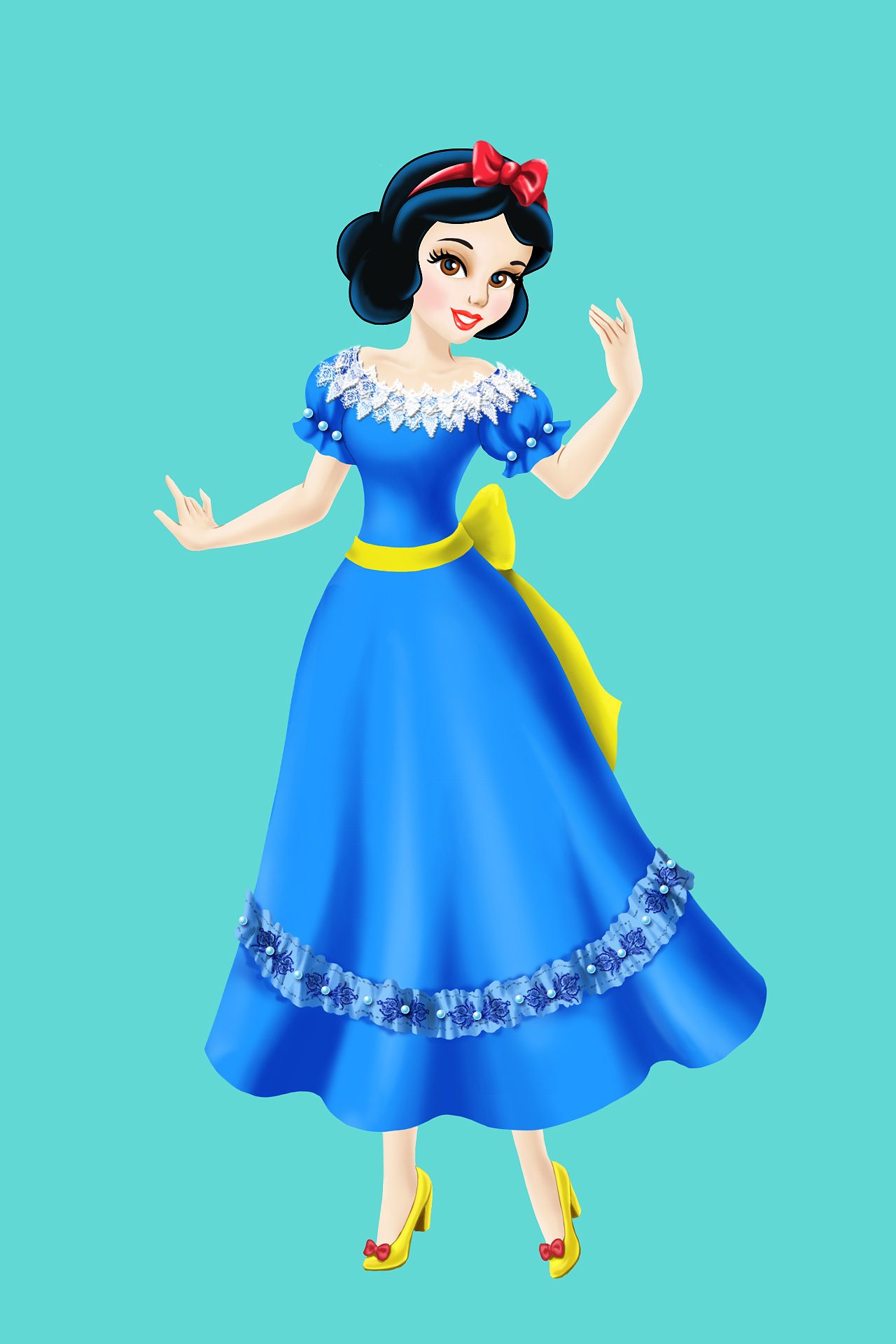 迪士尼公主—白雪公主 - 堆糖，美图壁纸兴趣社区