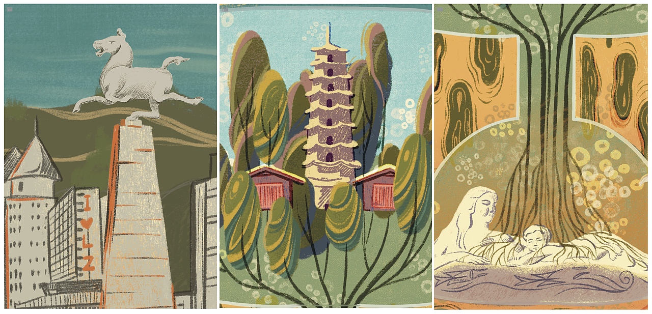 安慕希 生生不息的兰州（图ZMjI3MTAxOTQw） - 海报 - 站酷设计师sweetHH韩韩原创素材 - 站酷ZCOOL