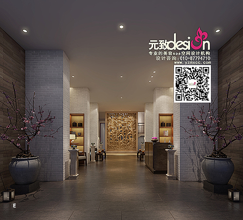 美容院装修设计（图ZNzI5OTQyNzY=） - 家装设计 - 站酷设计师元致设计原创素材 - 站酷ZCOOL