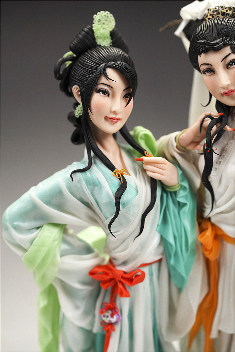 美食美图之——大白小青（面人也可以姐妹情深）（图ZMjc2MzEwODg=） - 手办/模玩 - 站酷设计师糖王周毅原创素材 - 站酷ZCOOL