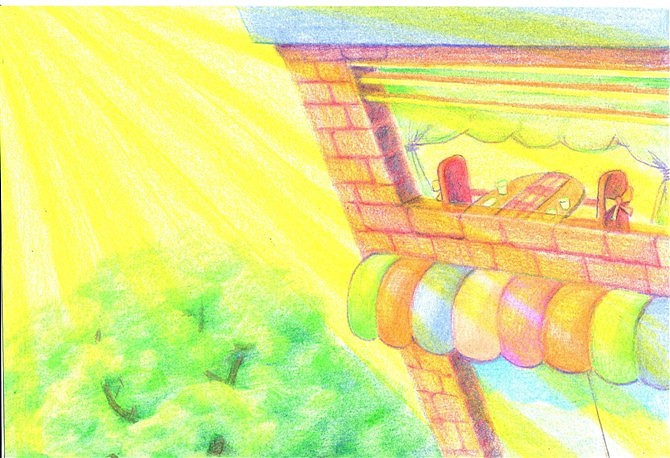 彩铅小画（图ZMjcxOTAzNjQ=） - 创作习作 - 站酷设计师大漠驼铃888原创素材 - 站酷ZCOOL