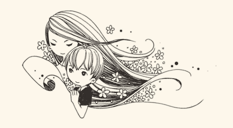 儿童黑白小插图1|插画|儿童插画|zhuazhua83 - 原创作品 - 站酷