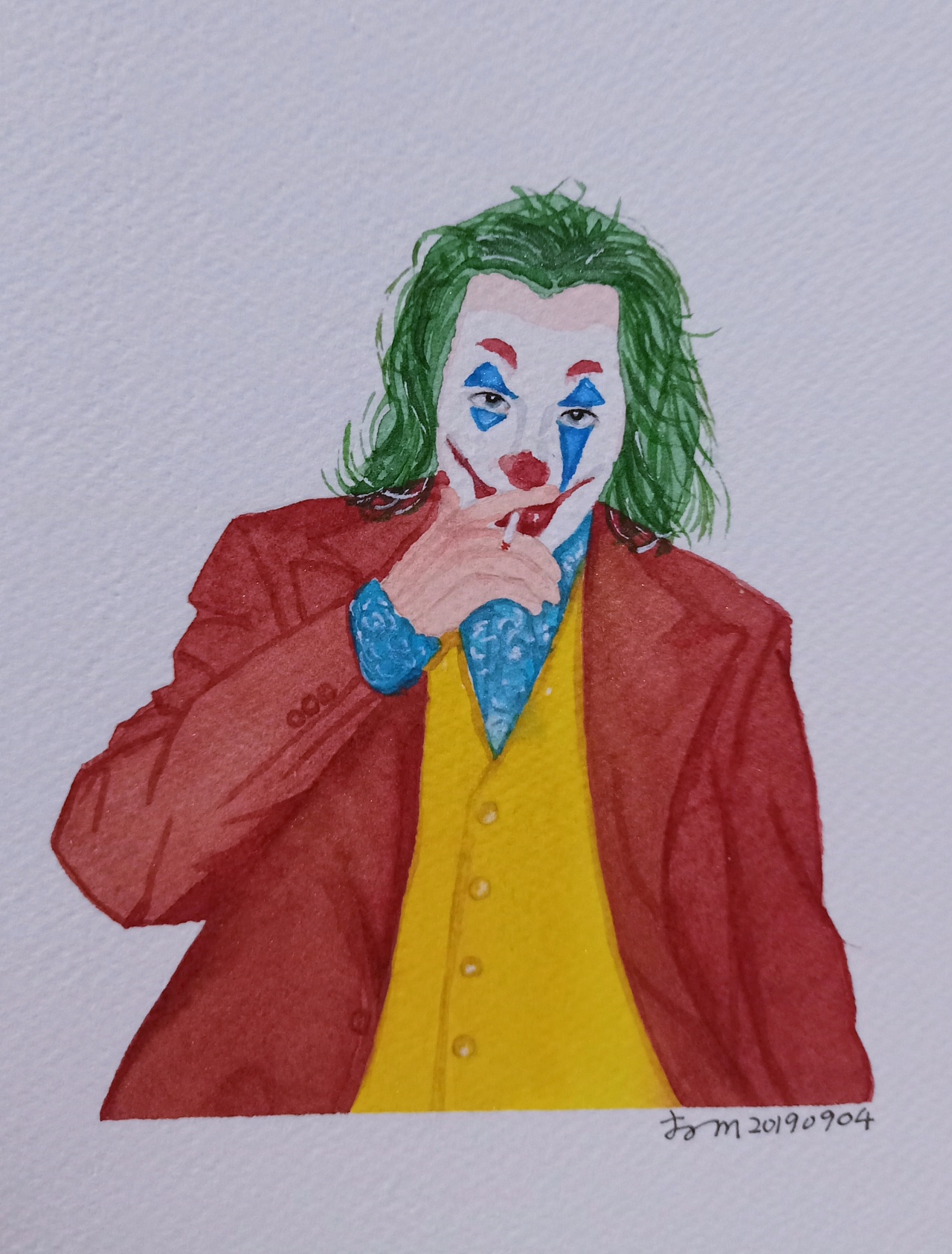 小丑_Joker|插画|创作习作|ZEROZENG - 原创作品 - 站酷 (ZCOOL)