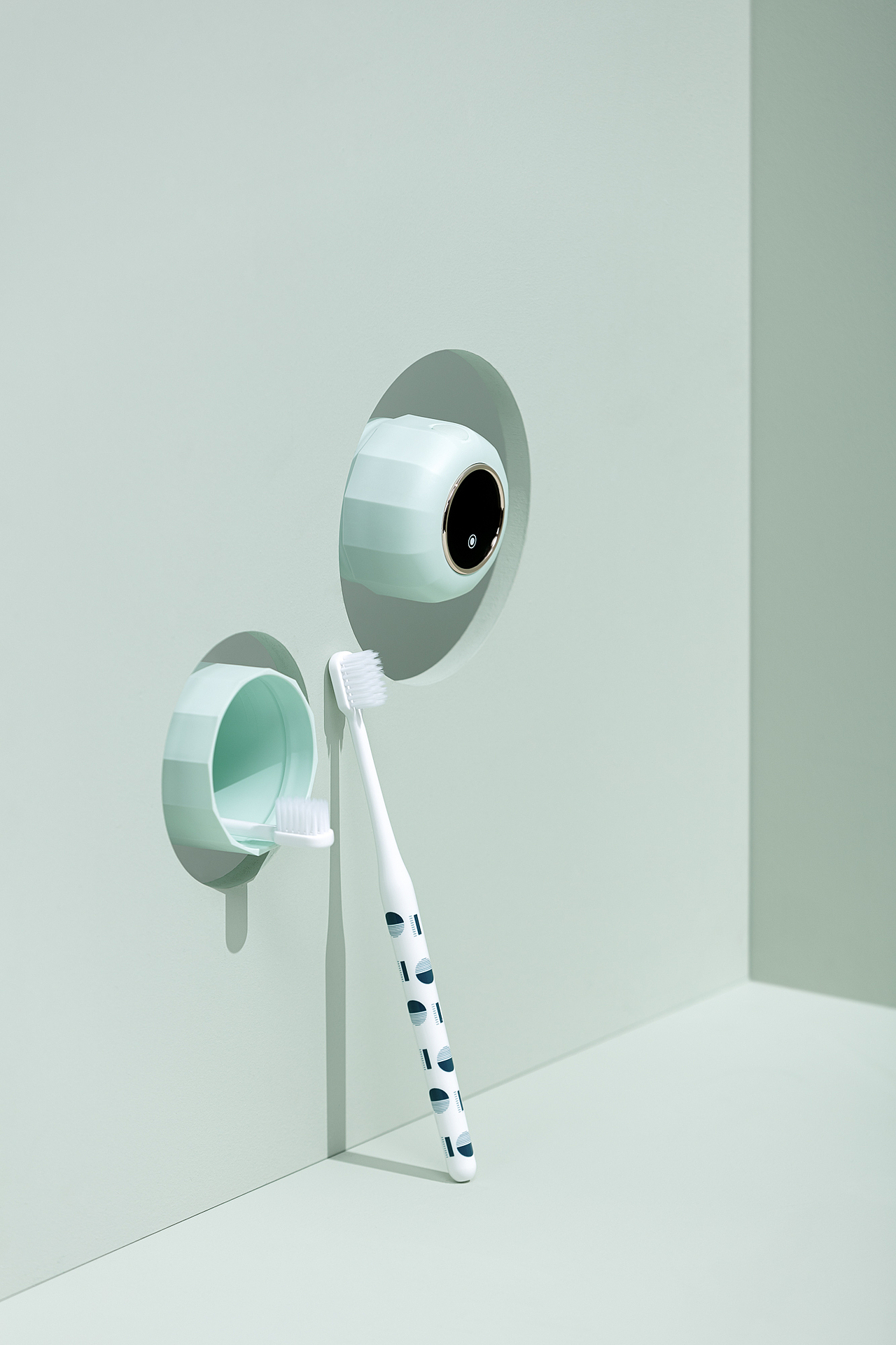 品牌案例丨素美优品紫外线杀菌牙刷漱口杯