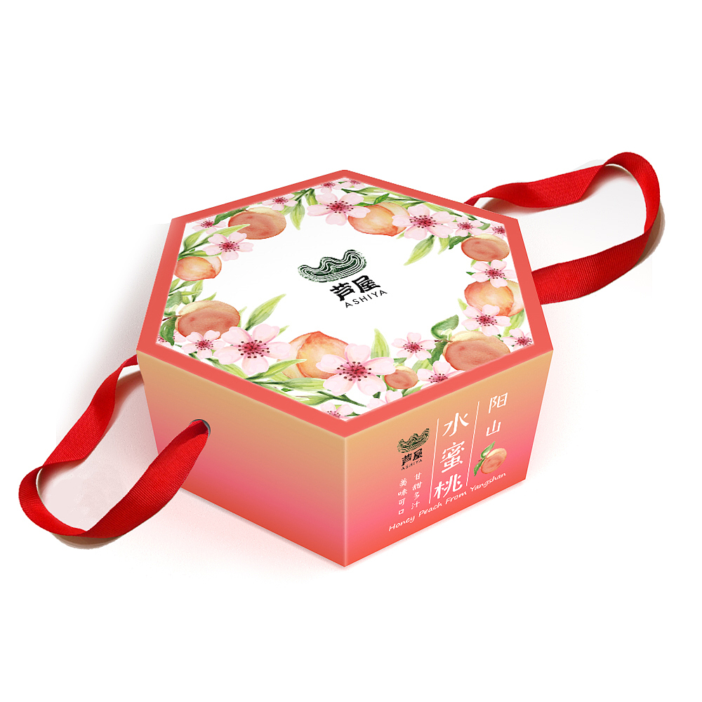 水蜜桃礼盒设计