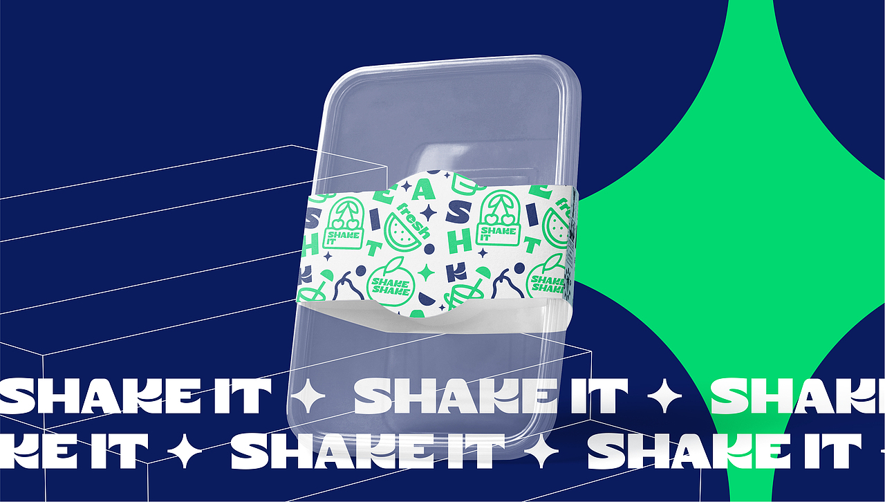 SHAKE IT|水果奶昔品牌设计