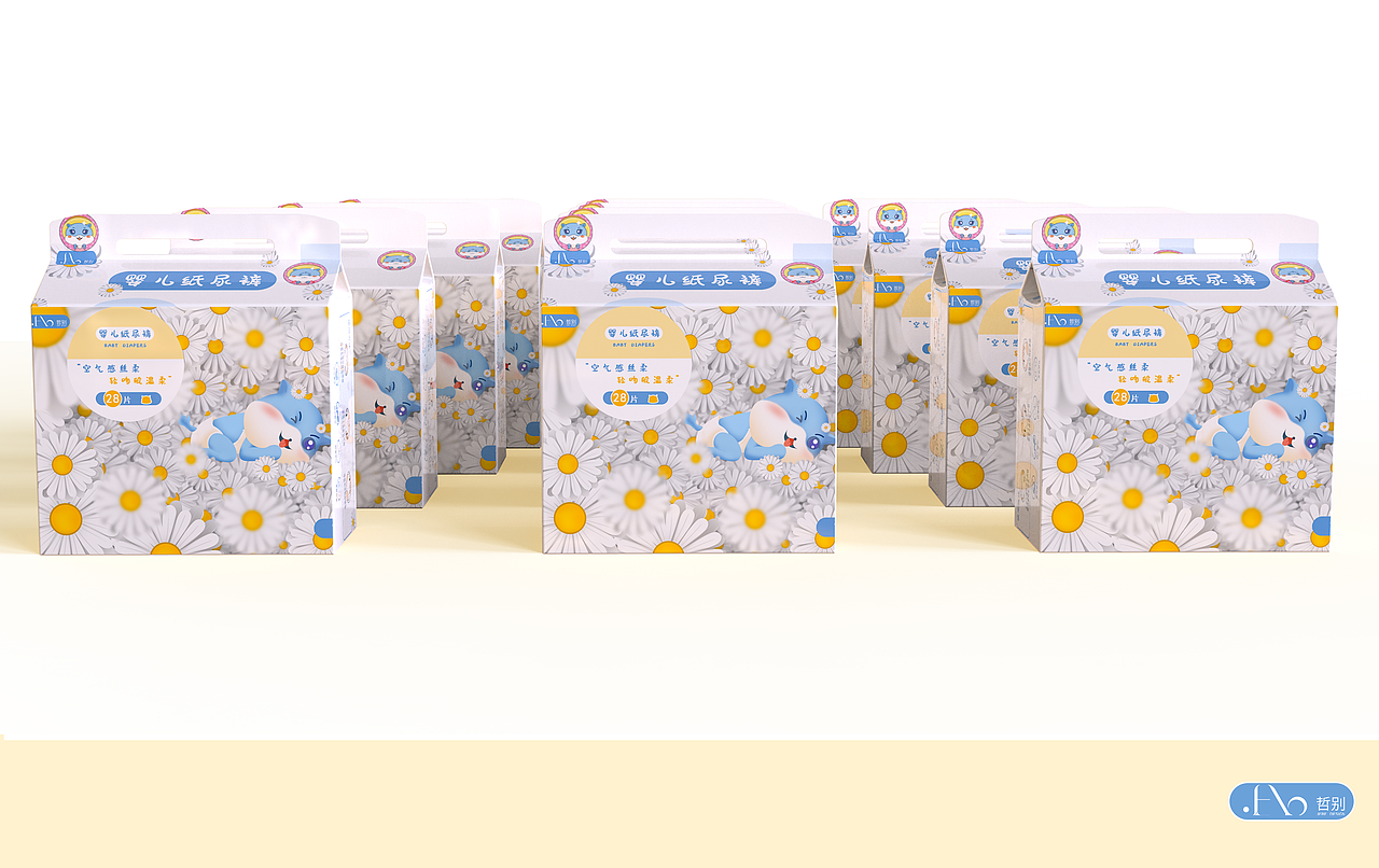 哲别设计——婴儿纸尿裤包装设计（图ZMjgzNTg2OTgw） - 生活用品 - 站酷设计师JEBE哲别设计原创素材 - 站酷ZCOOL