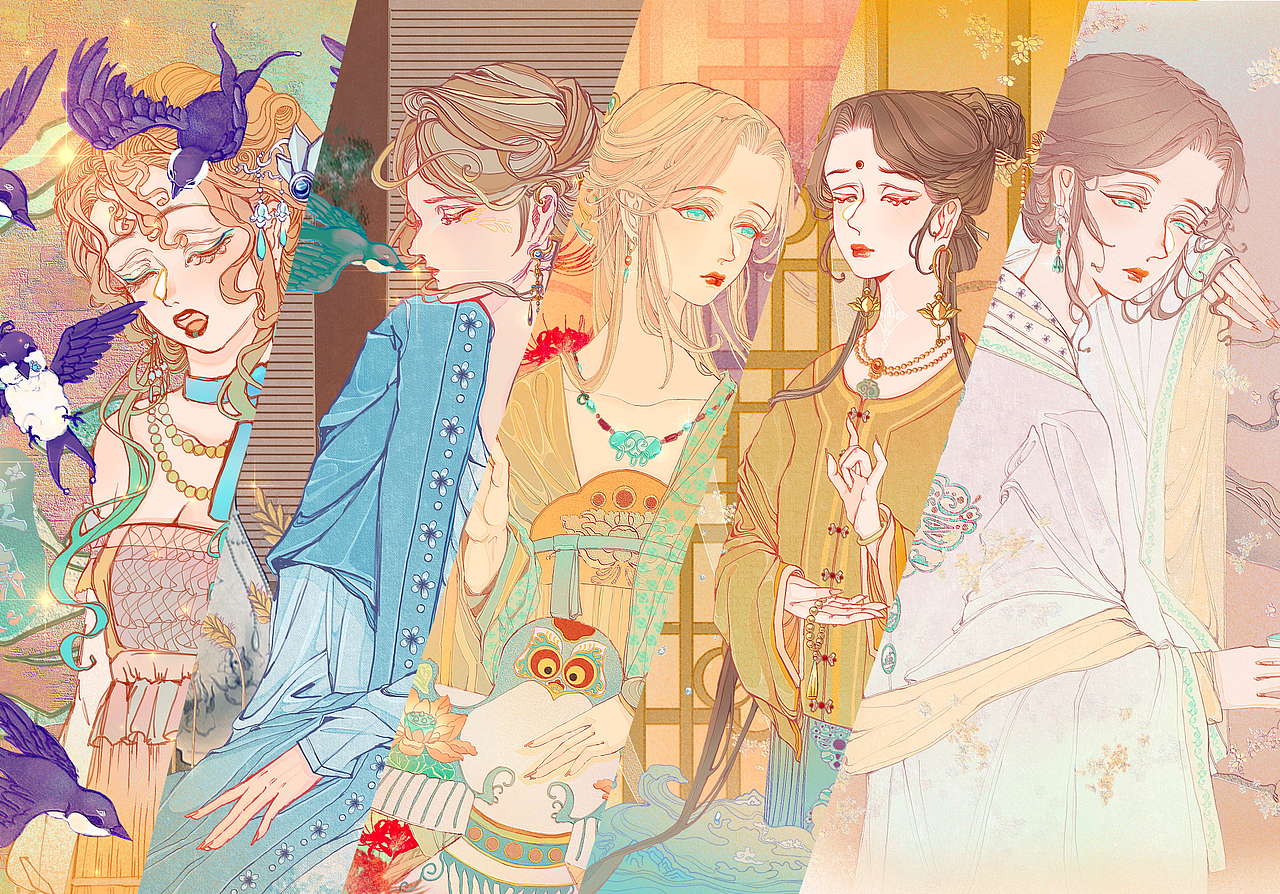 二十四节气拟人系列（图ZMjk3NTI2MDIw） - 创作习作 - 站酷设计师彬鯕鱗w原创素材 - 站酷ZCOOL