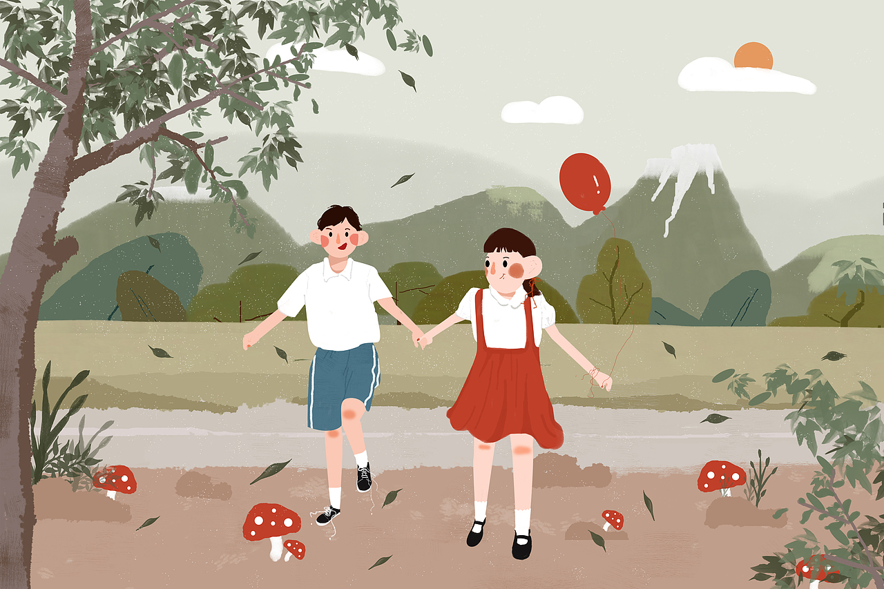 从幼儿园相识 br>互相陪伴 br>